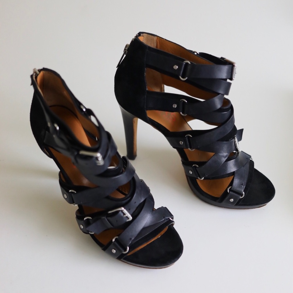 COPY - Michael Kors Black Leather Sandals